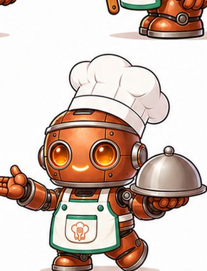 Chef DinGen presenting